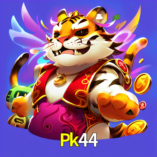 Imagem promocional da Pk44 mostrando a plataforma e suas vantagens